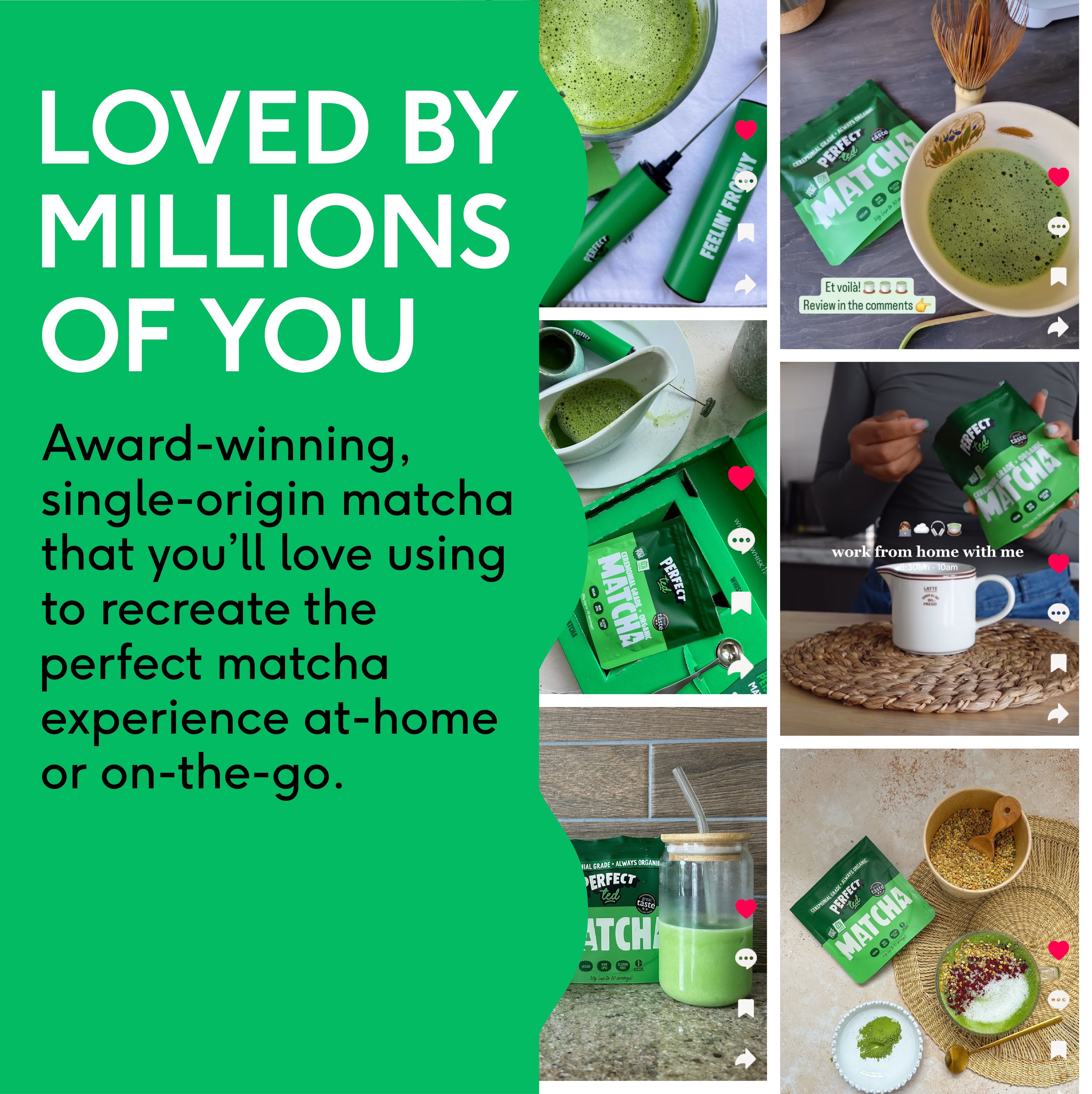 Salted Caramel Matcha Powder 75g