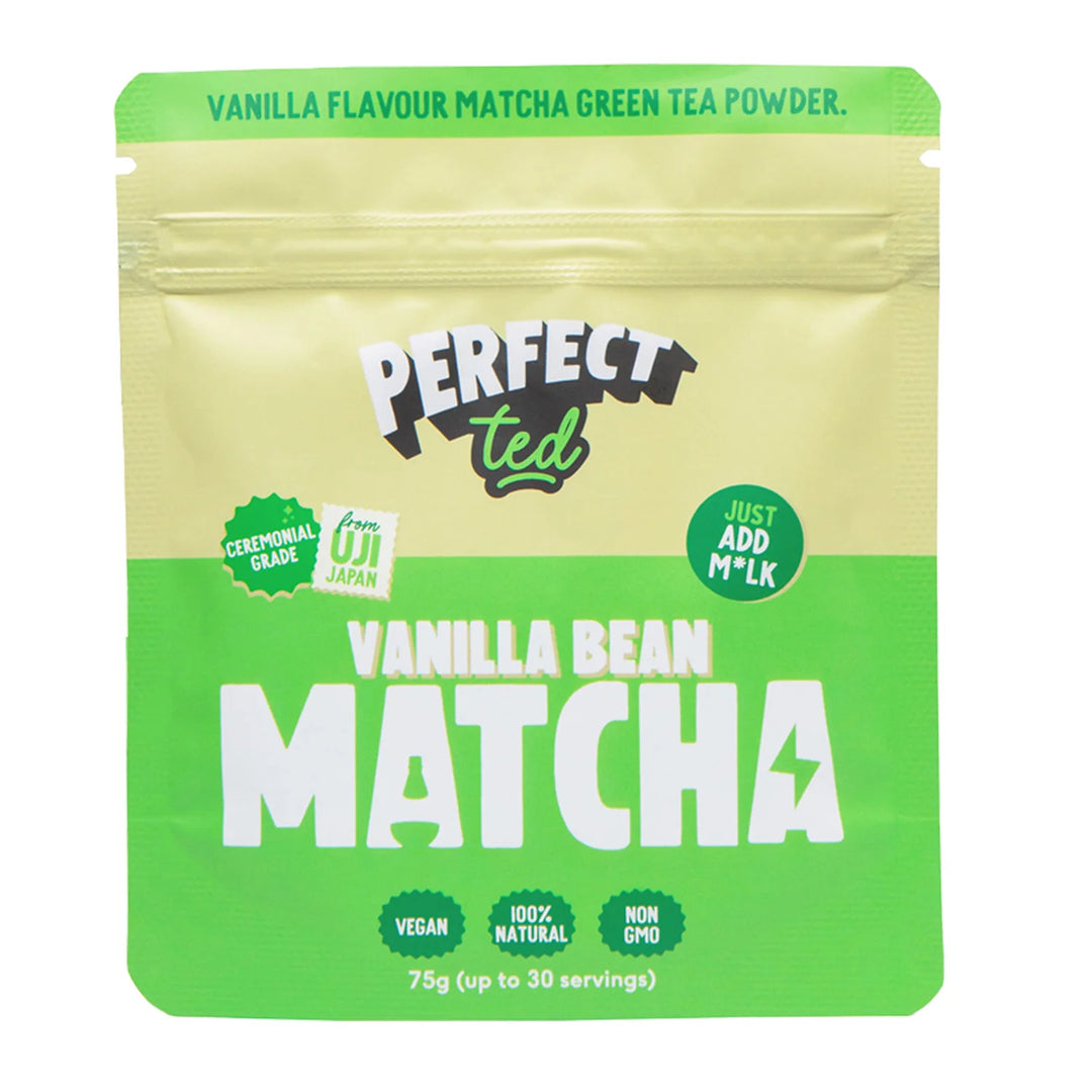 Vanilla Bean Matcha Powder 75g