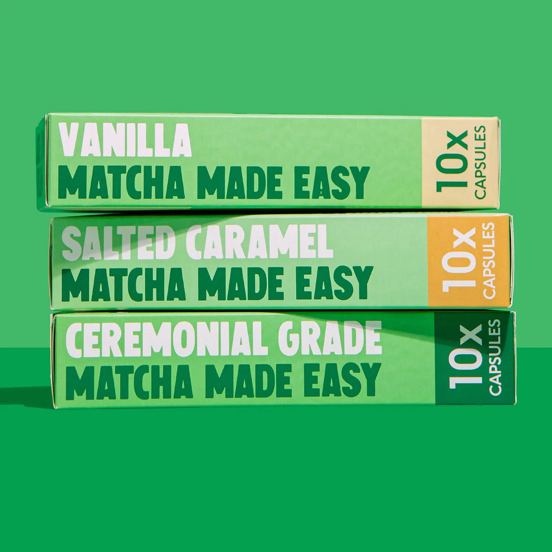 Salted Caramel Matcha Nespresso® Compatible Pods 10X