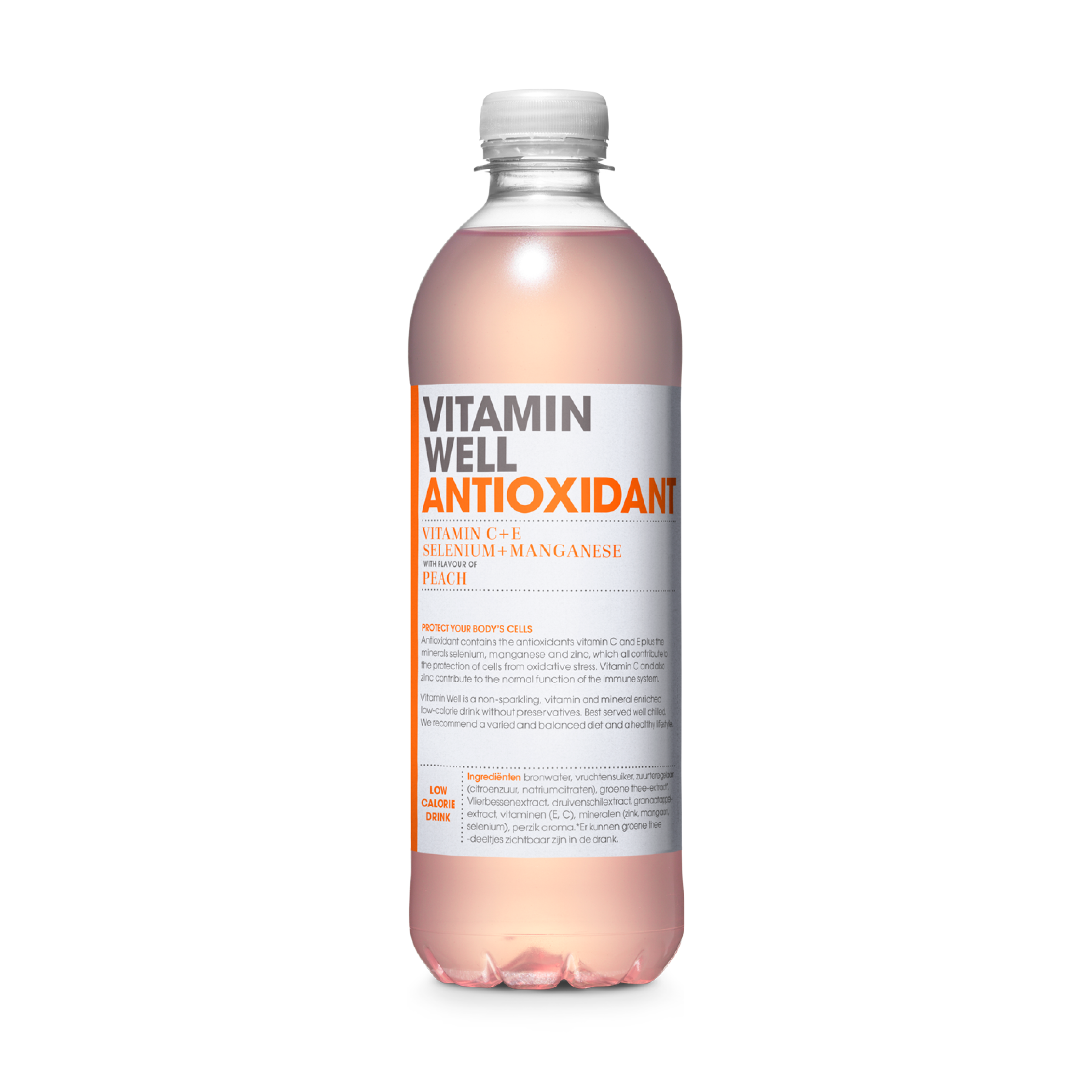 Vitamin Well Water Antioxidant Peach 500ml