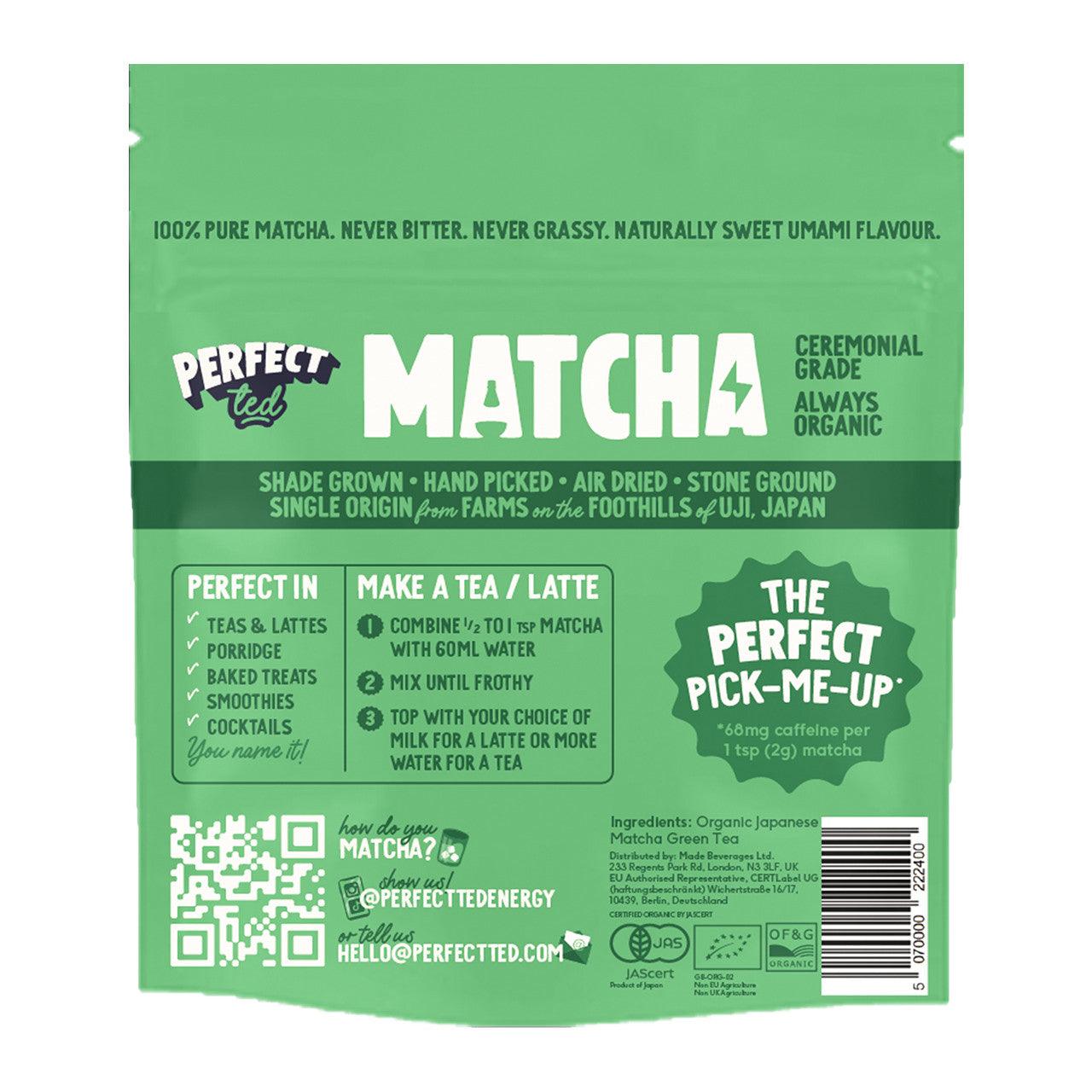 Ceremonial Grade Matcha Powder 30gr - THINK GOURMET