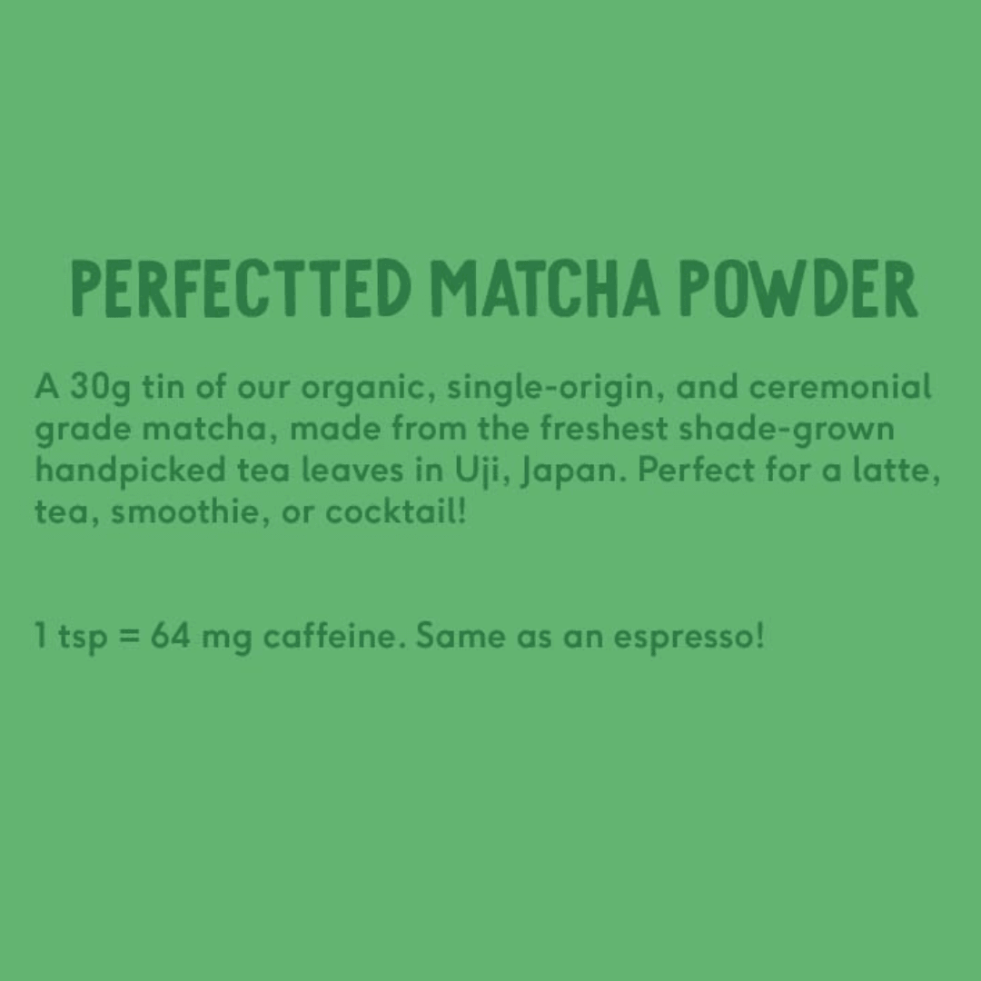 Ceremonial Grade Matcha Powder 30gr - THINK GOURMET