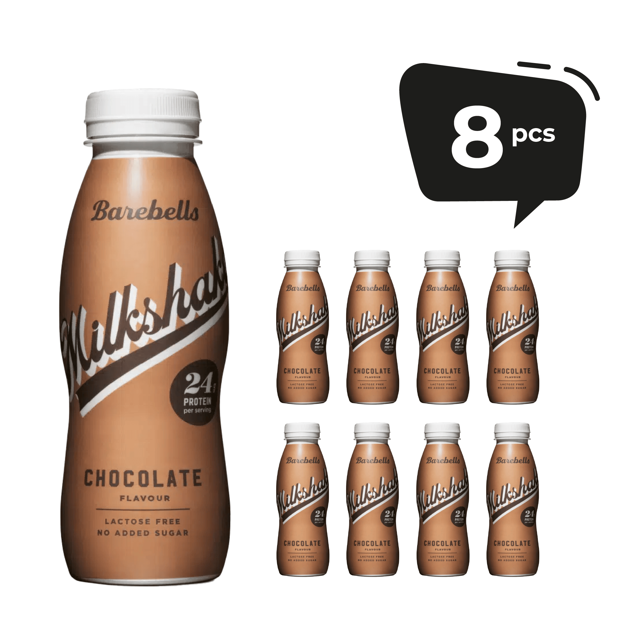 Chocolate Milkshake 330ml - THINK GOURMET