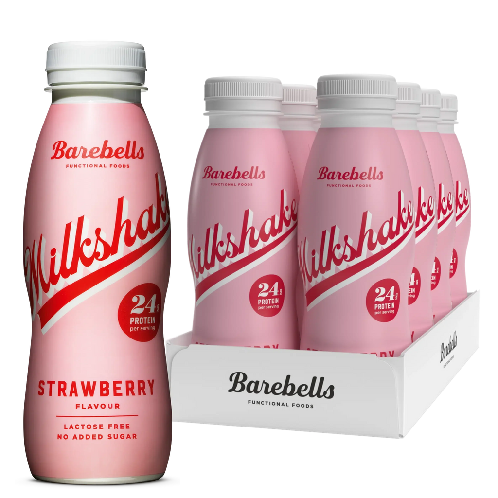 Strawberry Milkshake 330ml - THINK GOURMET