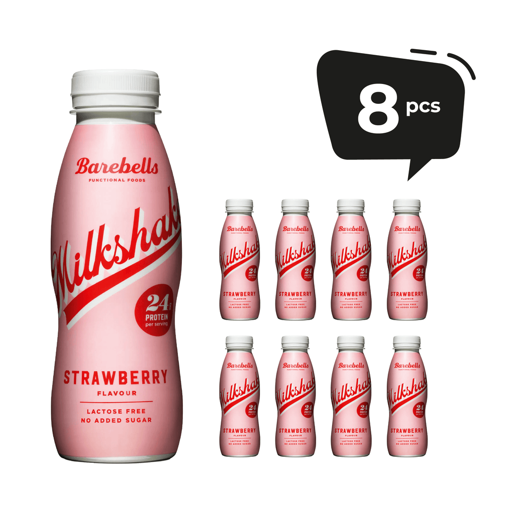 Strawberry Milkshake 330ml - THINK GOURMET