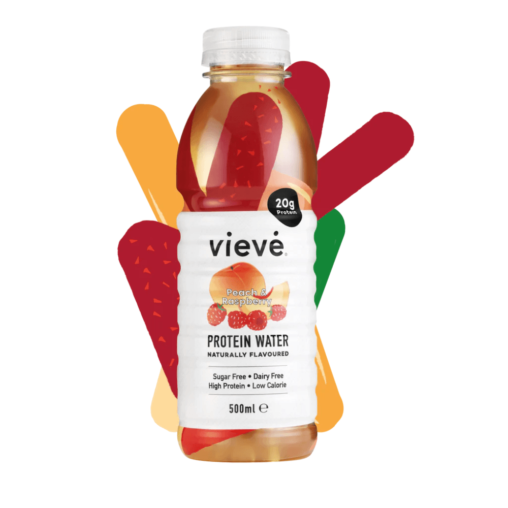 Vieve Protein Water Peach & Raspberry 500ml - THINK GOURMET